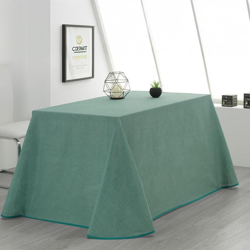 Rufino Díaz Falda Camilla Rectangular Loneta Danubio (Jade - 70x110cm) - Tejido Resistente y Agradable al Tacto Decorar y Proteger tu Mesa
