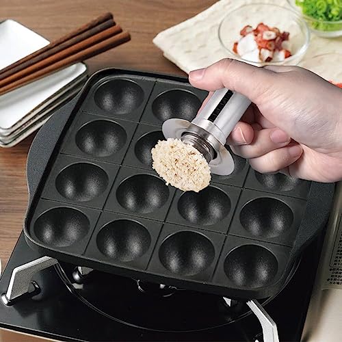 TIKUSAN Oil Brush for BBQ Grill Takoyaki Okonomiyaki Made in Japan (Large), Silver - Image 2
