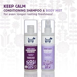 hownd Calming, Relaxing & Refreshing Lavender Body Mist Fragrance Spray for Dogs – Adds Shine and Deodorizes, Gentle Formula for Frequent Use