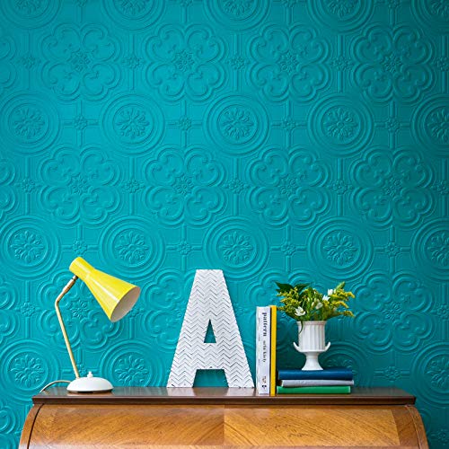 Brewster RD80029 Anaglypta Wallpaper, 21-Inch x 396-Inch, Whites