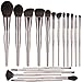 Produktbild BESTOPE Pinselset 18 Stück Make up Pinsel Set mit Bauchartigem Griff Professional Make up Pinselset Synthetisches Haar Blush Foundation Concealers Textmarker Lidschatten Kosmetikpinsel