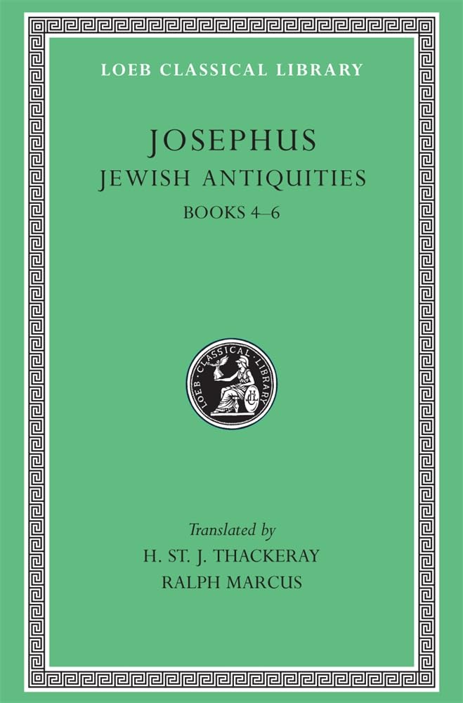 Josephus: Jewish Antiquities Books Iv-VI: Books 4–6: Volume II