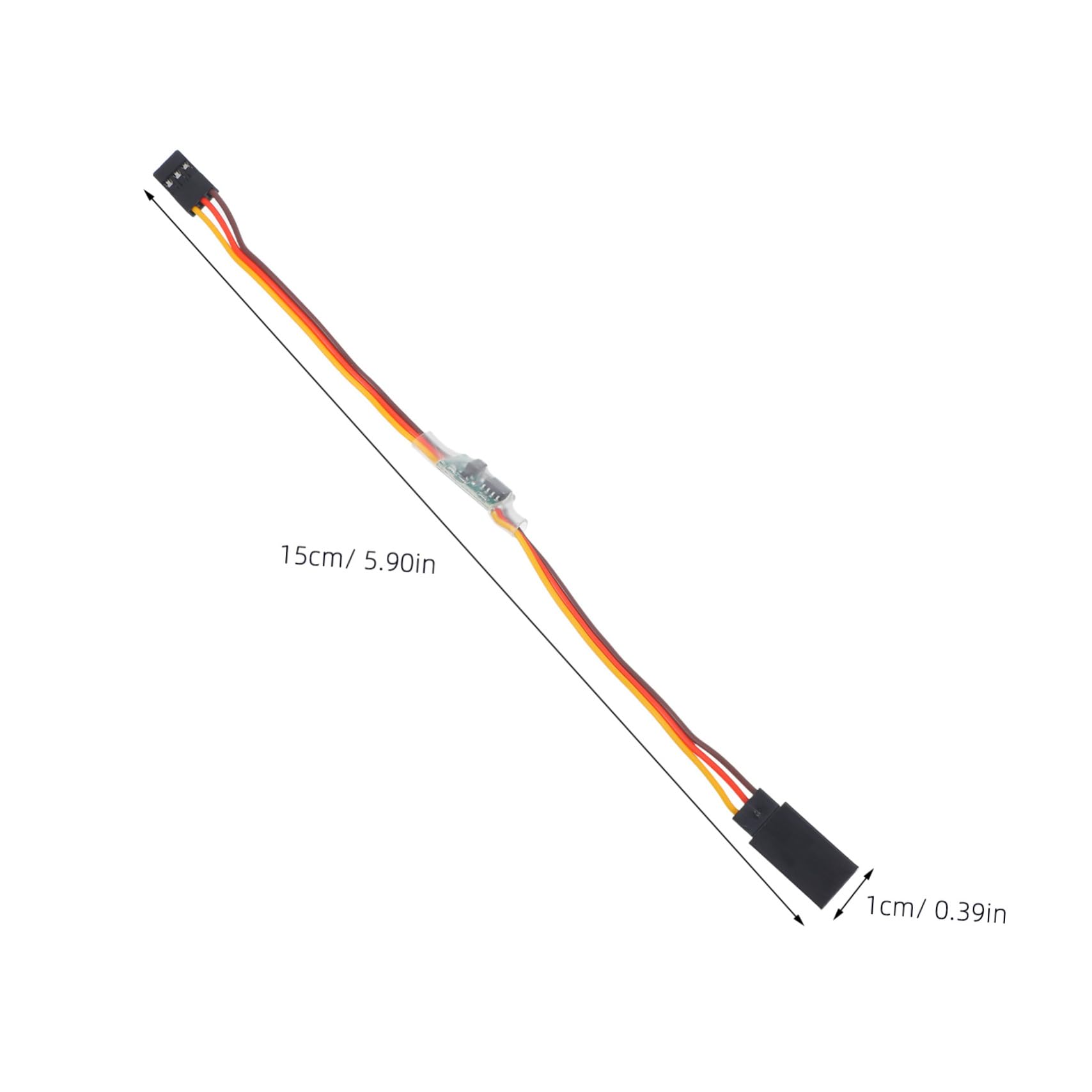 NUOBESTY Multi-Functional Servo for Car Signal Rotation Inverter 3v-24v Plastic Steering Gear