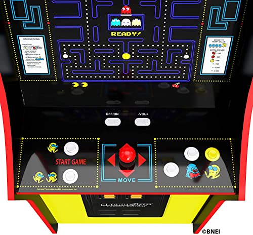 ARCADE1UP PAC-Man 12-in-1 Legacy Edition - 4ft Gaming Console