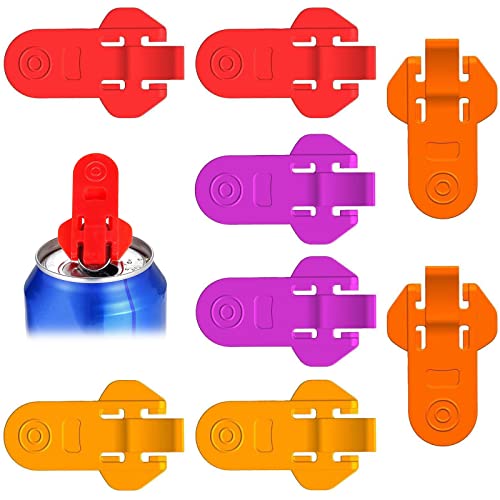 Abrelatas De Bebida Manual De Plástico 8 Piezas Cola Abrelatas De Lata De Cerveza Abrelatas Latas De Refrescos Cerrar Latas De Bebidas Abrelatas Para De Tapa Para Abrir O Cerrar Latas De Bebidas Cover