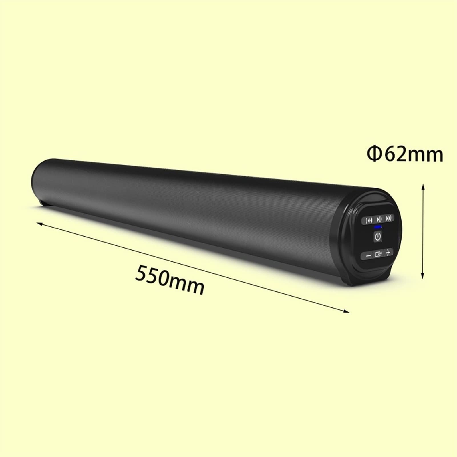 Głośnik komputerowy Przenośna kolumna bezprzewodowa Soundbar Głośnik kompatybilny z Bluetooth Potężny dźwięk muzyki 3D Bar kino domowe aux 3,5 mm TF do głośników biurkowych