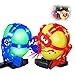 Zller2587 Robot Boxeo con Globos Juego Batalla Cabeza Globo Robot Combate Juguete Juego Boxeo Regalo
