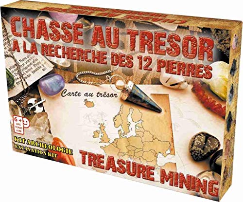 Chasse au trésor des 12 pierres précieuses à partager en famille