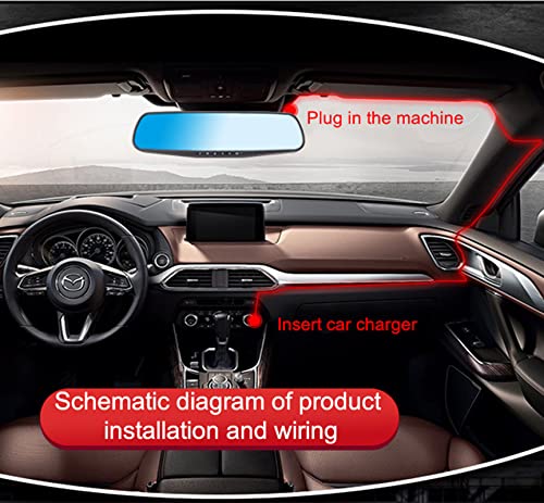 Torcarvh Mirror Dash Cam 1080p