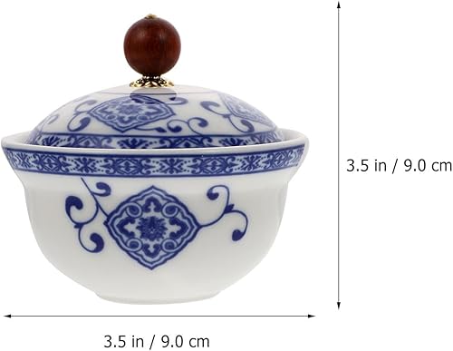 Miniatura 5 de DOITOOL - Tetera de cerámica con mango lateral, tetera de porcelana giratoria de 360° con filtro, juego de té de gongfu, dispensador de té flotante