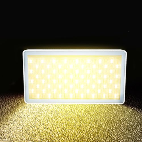 Luz de vídeo RGB recargable de 40W regulable para iluminación estudio 4