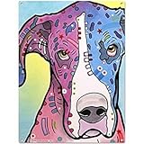 Great Dane Dog Metal Sign