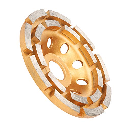 Meule diamant à double rangée 125 mm pour un polissage de haute précision
