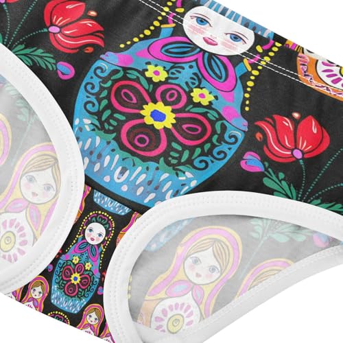 Colorful Nesting Dolls Toddler Girls's Underwear 2T 202c12374