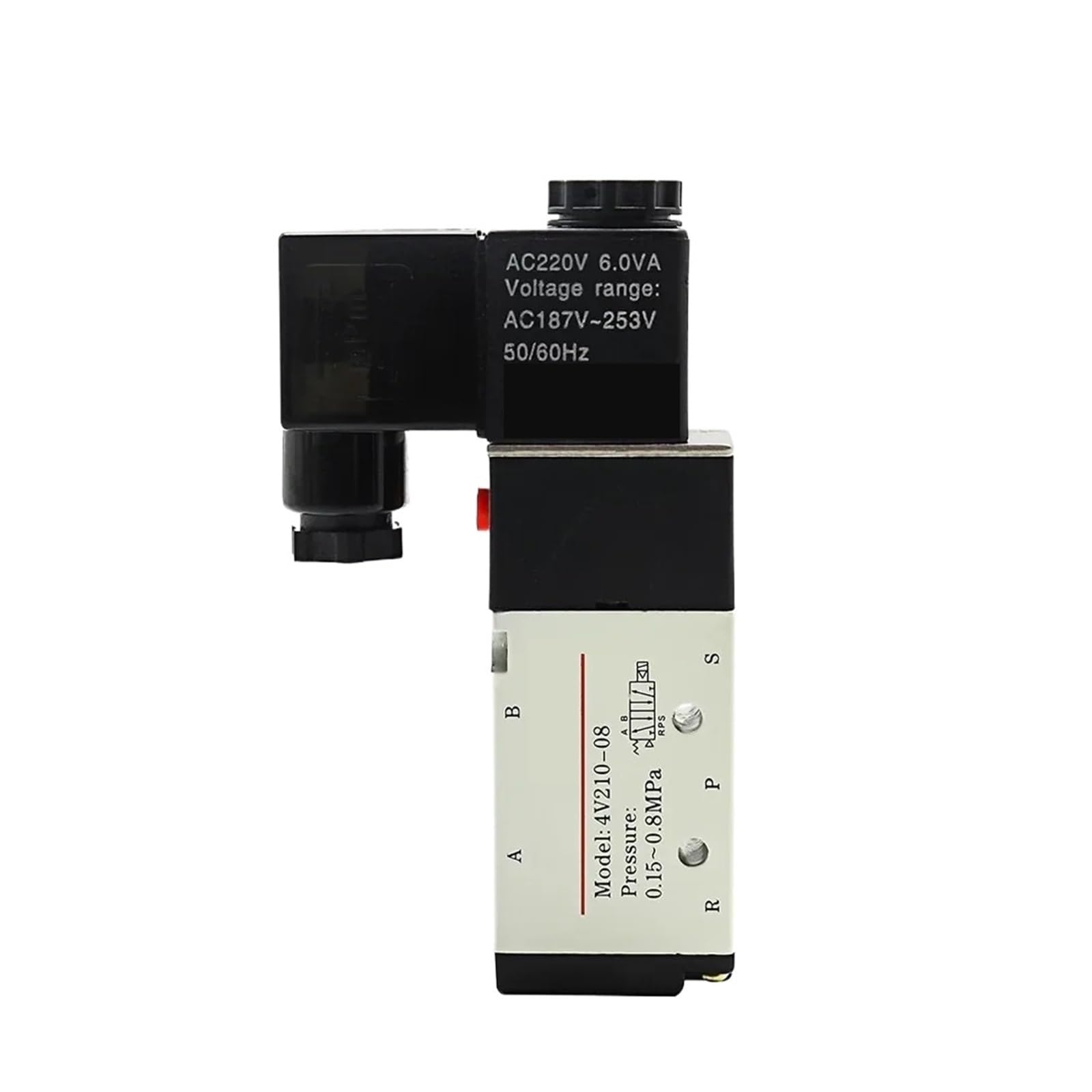Contrôle de l'air sans fuite avec l'électrovanne 4V210-08 220V 8mm