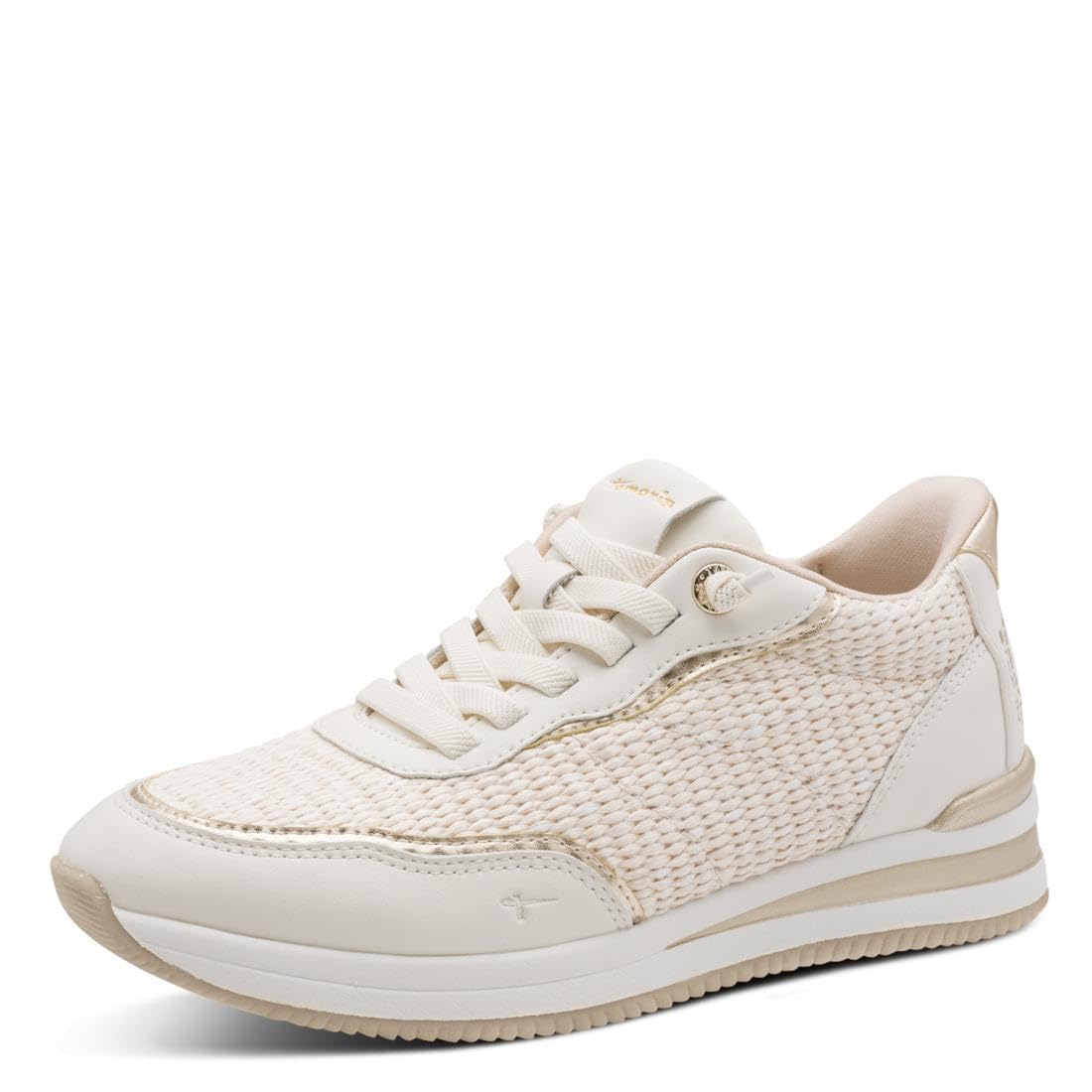 Tamaris Women's Comfort Damen Sneaker Low 8-83738-46, Beige, 3.5 UK