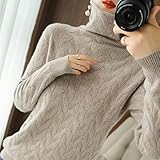 Waage-Pflege --- Es ist leicht, diese Frauen-Schildkröten-Nacken-Oberteile zu kümmern. Maschinenwäsche oder Handwäsche zur Verfügung. Normal-Dry Clean. Eisen max 110 Grad.