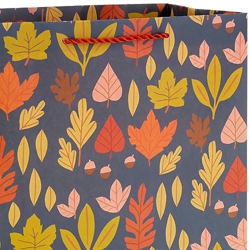 Hallmark-13-Large-Fall-Gift-Bag-Bundle-3-Bags-Orange-and-Tan-Plaid-Leaves-Grateful-Wreath-for-Thanksgiving-Friendsgiving-Bosss-Day-Clergy-Appreciation-Grandparents-Day Hallmark 13 Large Fall Gift Bag Bundle 3 Bags Orange and Tan Plaid Leaves Grateful Wreath for Thanksgiving Friendsgiving Bosss Day Clergy Appreciation Grandparents Day