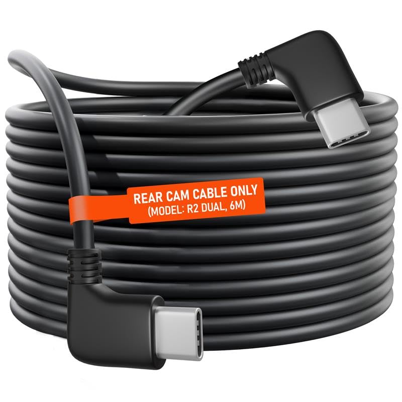 Câble de caméra arrière Rove long de 6m pour réparer votre kit R2-4K Dual