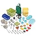 Step2 Heart of the Home Kitchen Set for Kids, Interactive Play with Lights and Sounds, Toddlers 2+ Years Old, Realistic 40+ Piece Kitchen Toy Accessories, Easy Assembly