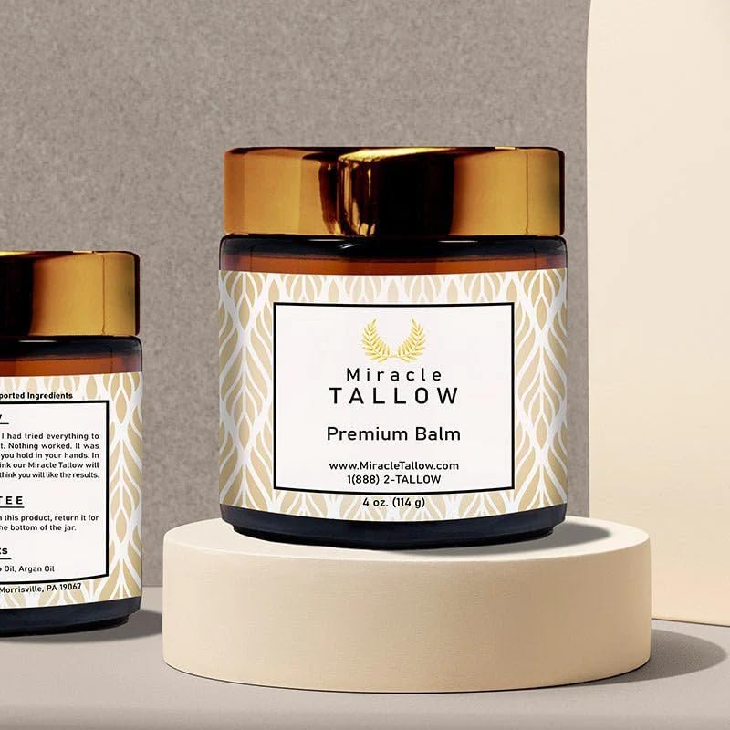 Natural Nourishing Tallow Balm for Skin Care - Handcrafted for Dr...