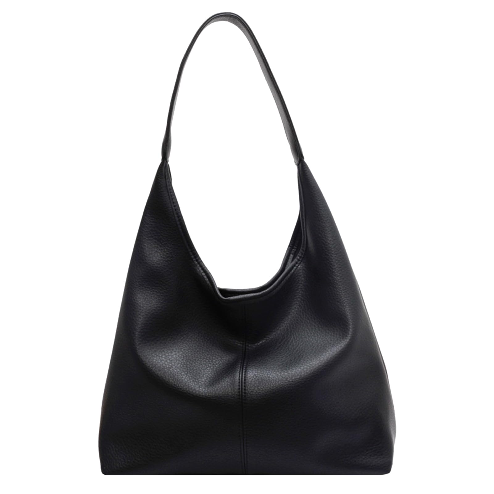 Suede Hobo Purse for Women Trendy Slouchy Shoulder Bag 2Pcs Set