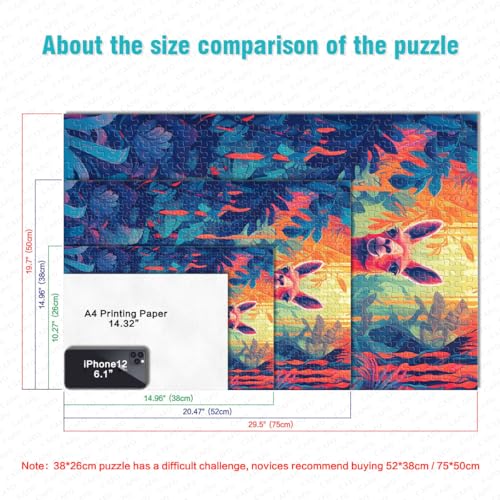Puzzle de 1000 piezas para jóvenes y adultos, el juego familiar perfecto para regalar en Navidad 6