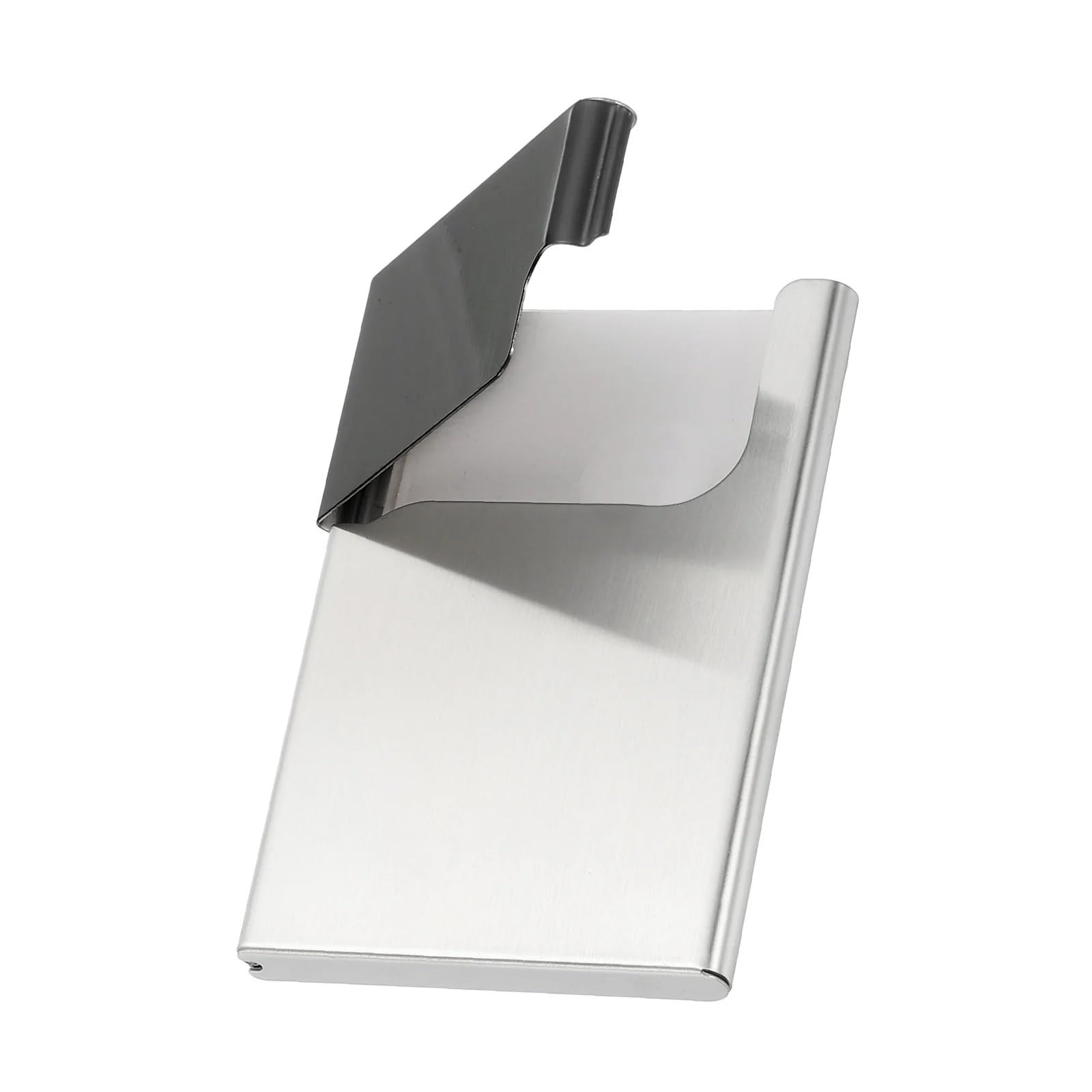 Vaeltor Men's Silver2 5Pcs Professional Name Card Holder Pocket Case For & Wo Credit Id Organization(Silver2)