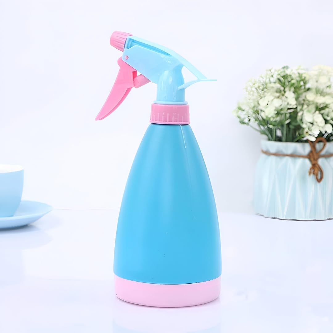Mshine Multi-Purpose Plastic Spray Bottle for Plants, Cleaning & Salon Use – 500ml Leak-Proof Trigger Sprayer – Lightweight & Durable (Multicolor)-picture-22