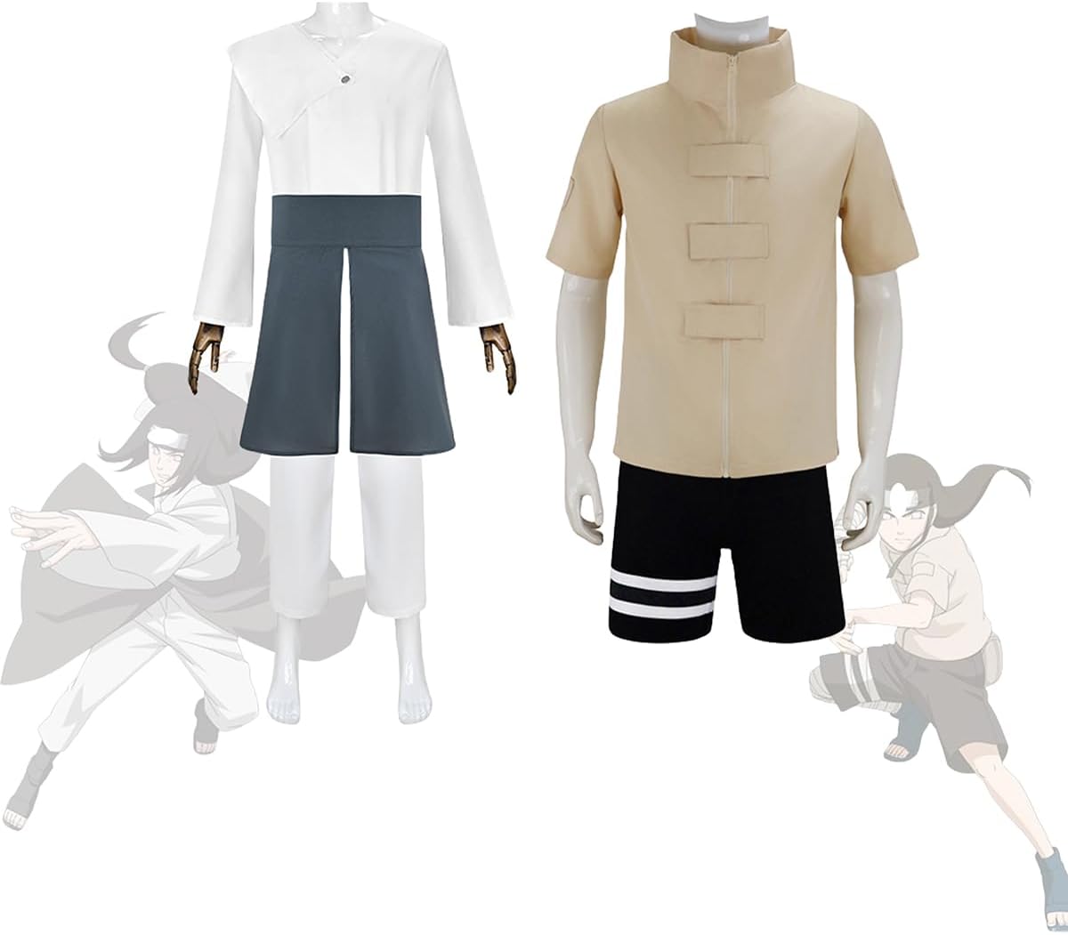 Amazon.co.jp: [WHJYCOS] 日向ネジ コスプレ衣装 Hyuuga Neji
