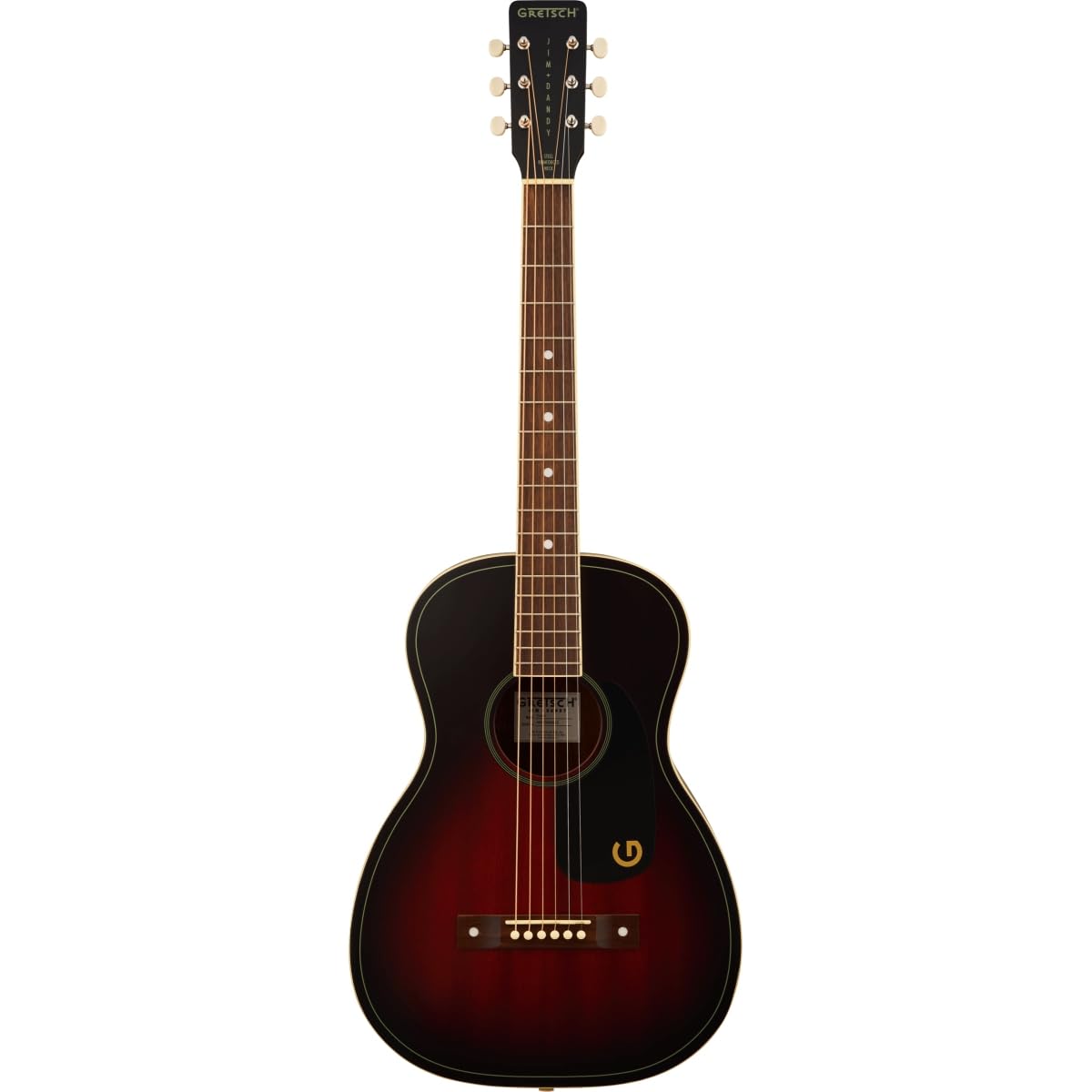 Amazon.com: Gretsch Jim Dandy Parlor Acoustic Guitar - Deep Cherry