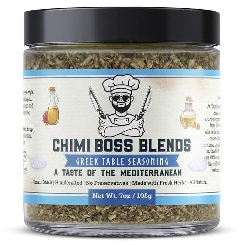 Chimi Boss Greek Seasoning 7oz All-Purpose Herb Blend