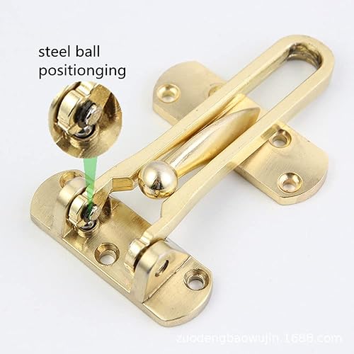 Miniatura 4 de szhdxsy - Cerradura de puerta de seguridad para el hogar, cerradura de barra de refuerzo de puerta, cerraduras de puerta delantera para niños,