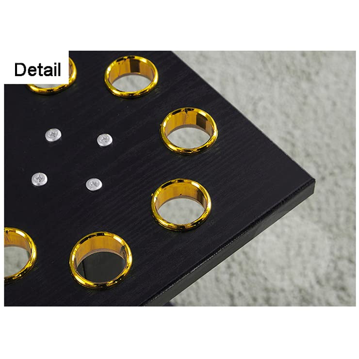 Support de queue de billard en bois massif pour un rangement elegant au sol - 4