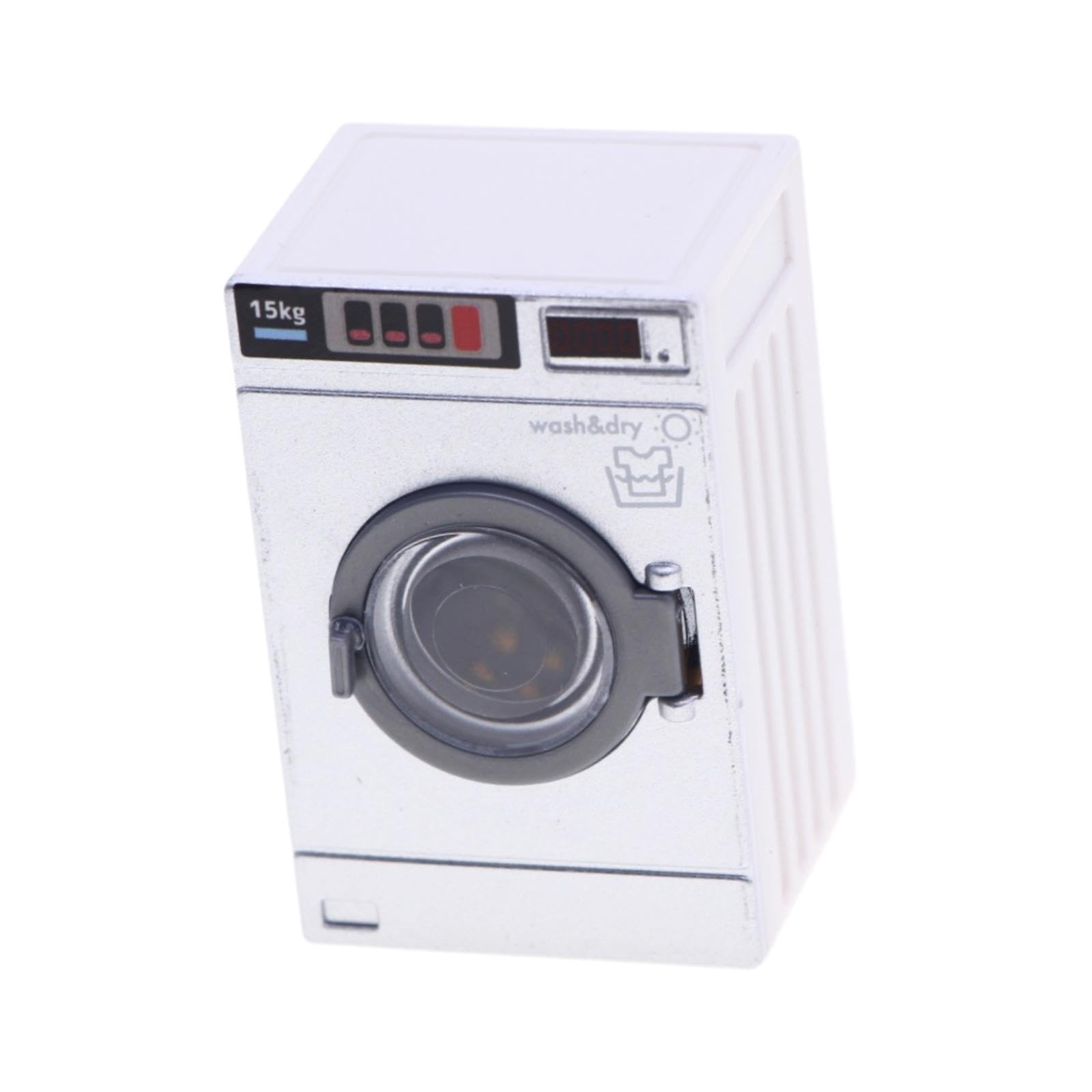 Amazon | Generic ドールハウス ミニチュア 洗濯機 1/12スケール 装飾