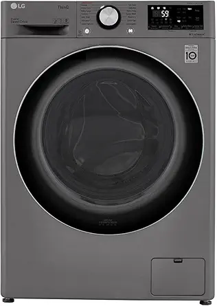LG WM3555HVA 2.4 Cu. Ft. Smart Wi-Fi Enabled Front-Load All-in-One Washer/Dryer Combo