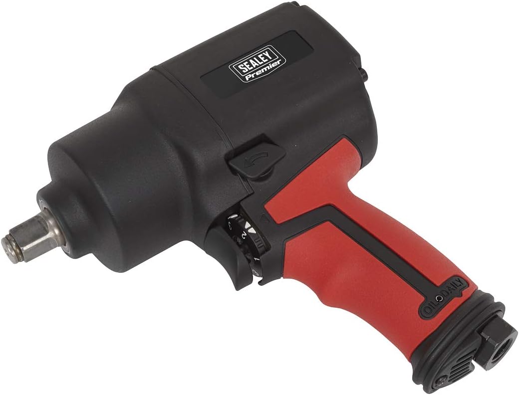 Sealey SA6002 1/2"Sq Drive Air Impact Wrench - Twin Hammer