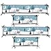 Lambs & Ivy Forever Pooh 4Piece Baby Crib Bumper, Blue