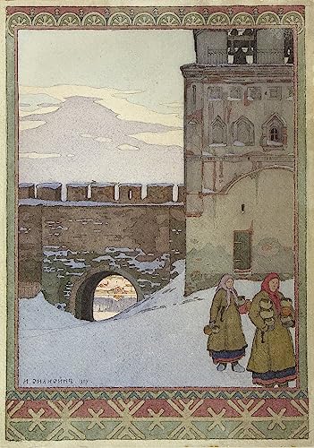 Tableau sur toile Bilibin SERENDIPITP pour sublimer votre salon moderne