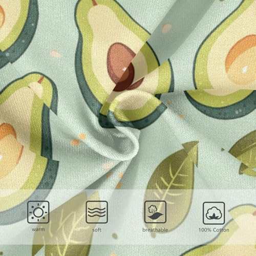 Wusikd Avocado Leaves Boys' Underwear Cotton Boys Briefs Soft Toddler Underwear 2T3