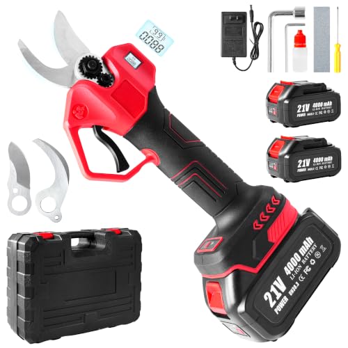 Image of 21V 8.0 Ah Cordless Electric Pruning Shears, 1.6 in. Cutting Diameter