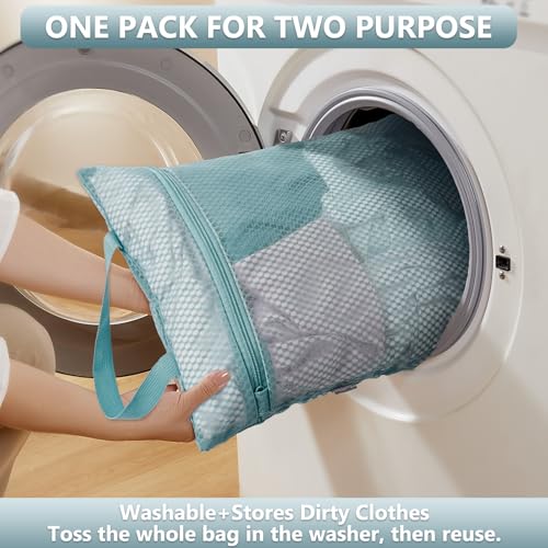Image of OlarHike 8 Set Packing Cubes for Travel,Gifts for Women Mom,Anti-Tearing Suitcase Organizer,with Over 1000 pcs Mesh Holes,Vacation Essentials & Accessories for Cruise Ship