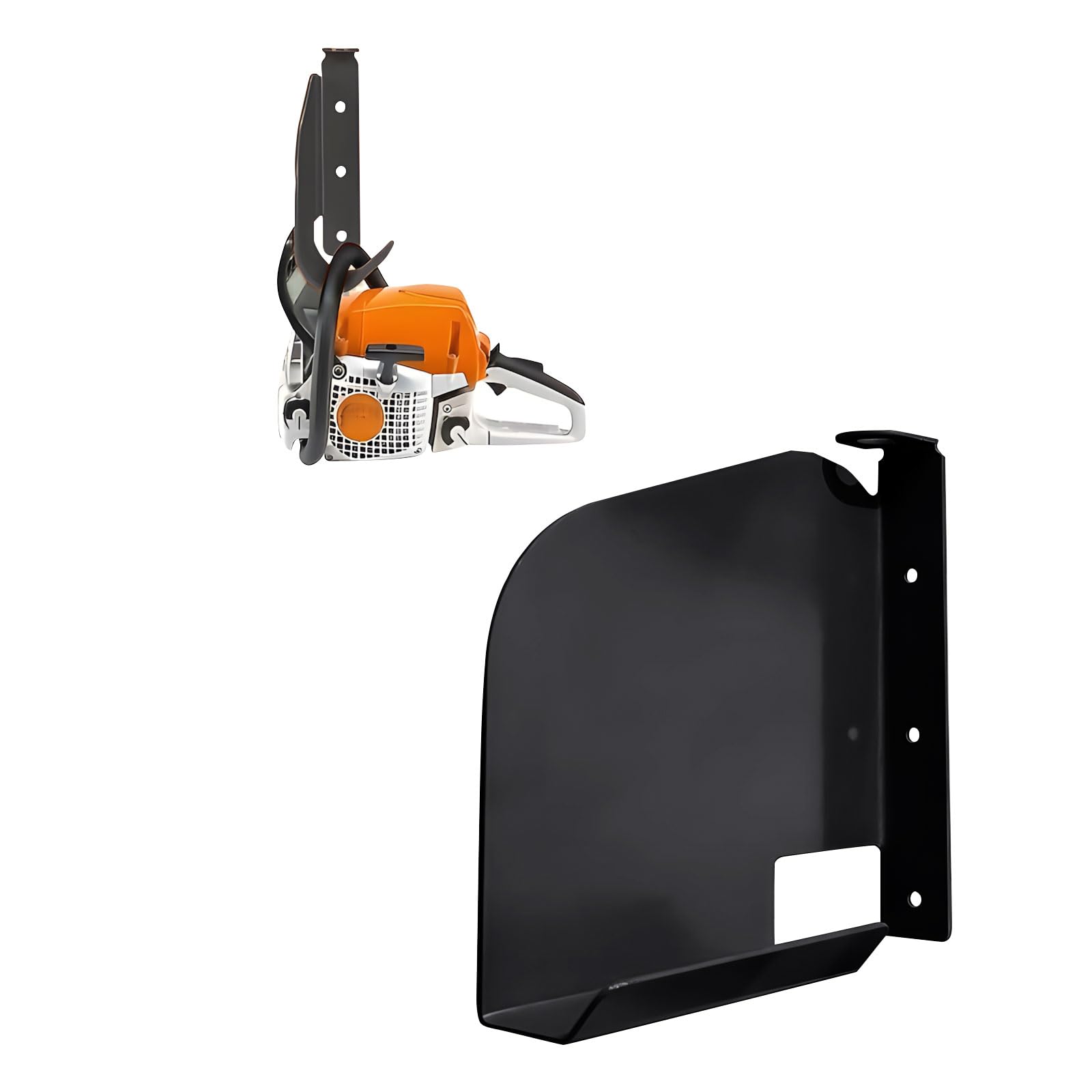 HDOYTXXM Space Efficient Wall Rack for Chainsaw Addons with Rustless Construction Workshop Use Workshop Rack