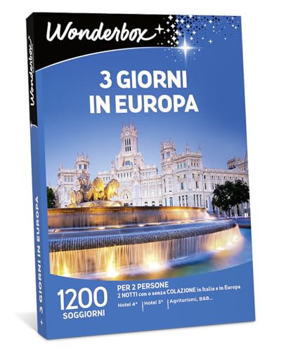 Wonderbox, Cofanetto Regalo Unisex-Adult, Multicolore, Taglia Unica