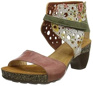 Think Think! Damen Sandalette - Riemchen Sandalen Traudi