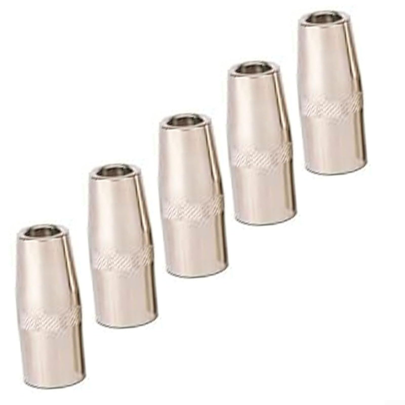Confezione da 5 ugelli a gas MIG KP2742-1-50F 1/2", compatibili con Lincoln per torce di saldatura magnum PRO 250L 300L, materiali di consumo di ricambio in rame per saldature 250A 350A per pistole