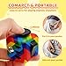 6 Pack Fidget Cubes Infinity Cube Toys for Adults & Kids, Multi-Sided Sensory Anxiety Relief Toys for ADD, ADHD, OCD, Autism, Cool Handheld Fidget Gadgets for Stress and Focus (Mix)
