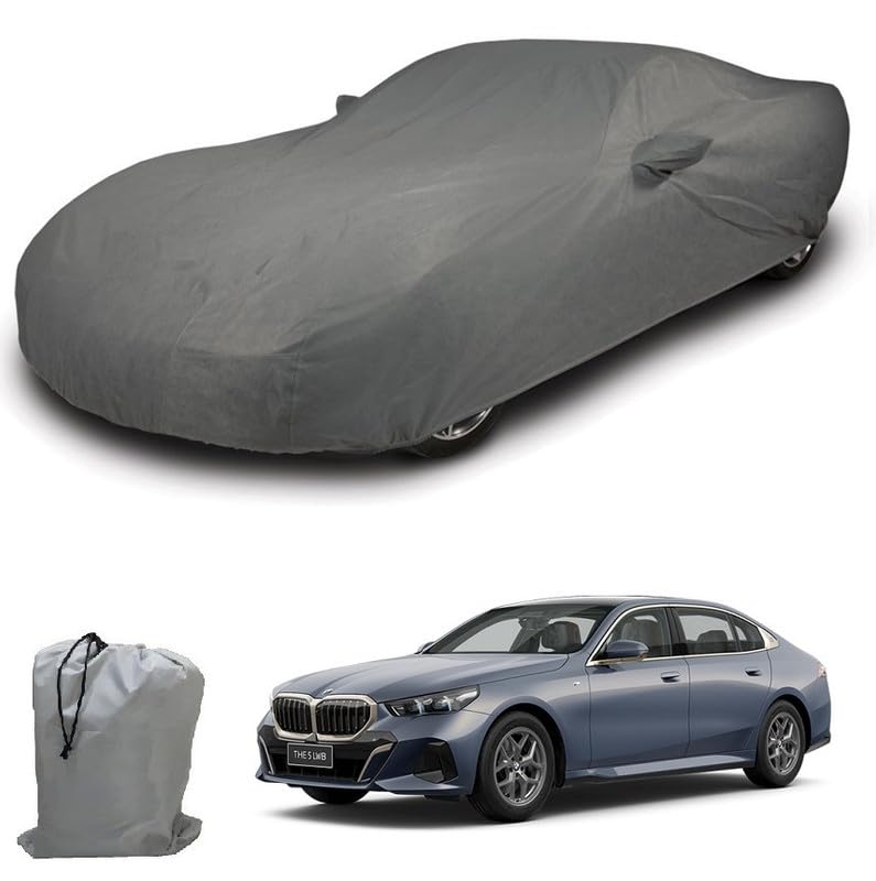 Image of ARCUATE Triple Layer Custom fit Car Body Cover for BMW 5 Series LWB 2025 |Top Layer Dustrproof | Middle Layer Waterproof | Bottom Layer Scratch Protection | Outdoor Indoor Fabric
