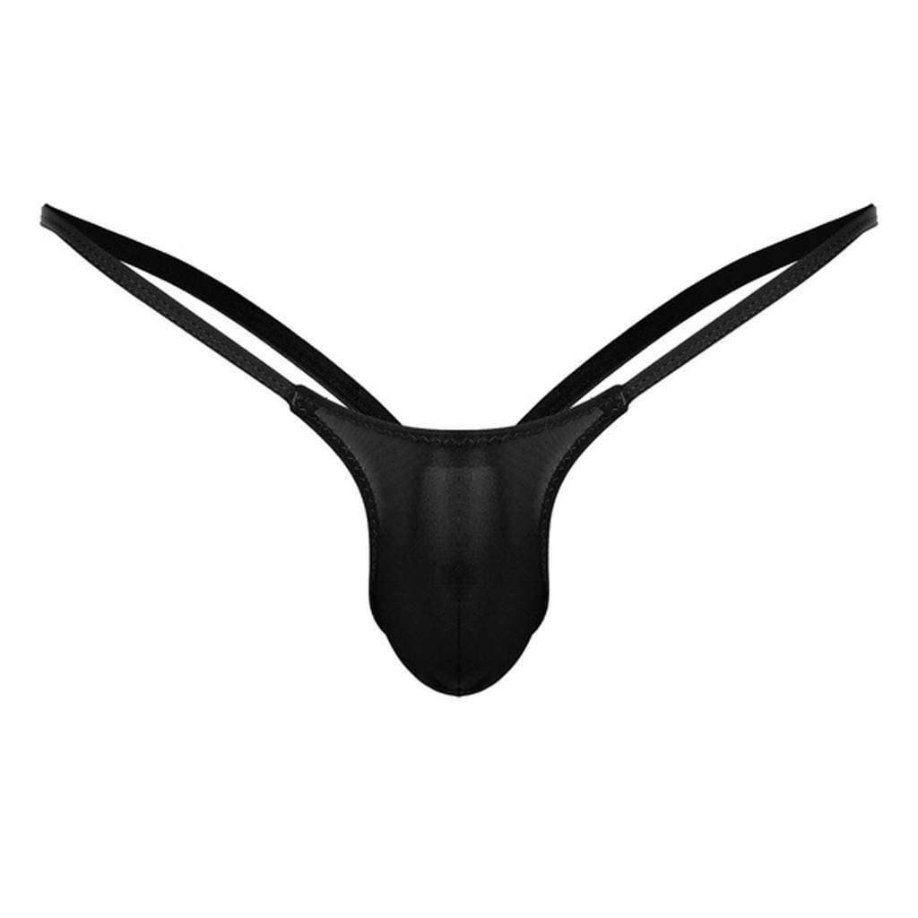 baskuwishPanties Men's Thong Bikini Briefs Underwear Sexy for Men Sexy G-String Thong Panty Underwear