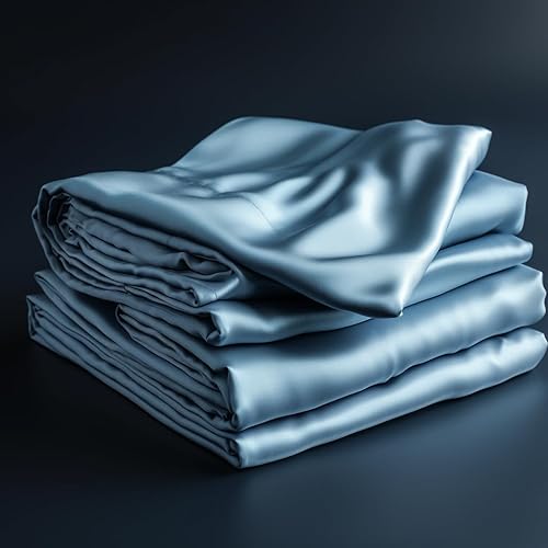 Miniatura 8 de Lunar - Pure 100 Percent Rayon Derived from Bamboo Bed Sheet Set wCorner Straps, for Hot Sleepers, Soft, Lightweight, Extra Deep Pockets 18 (One